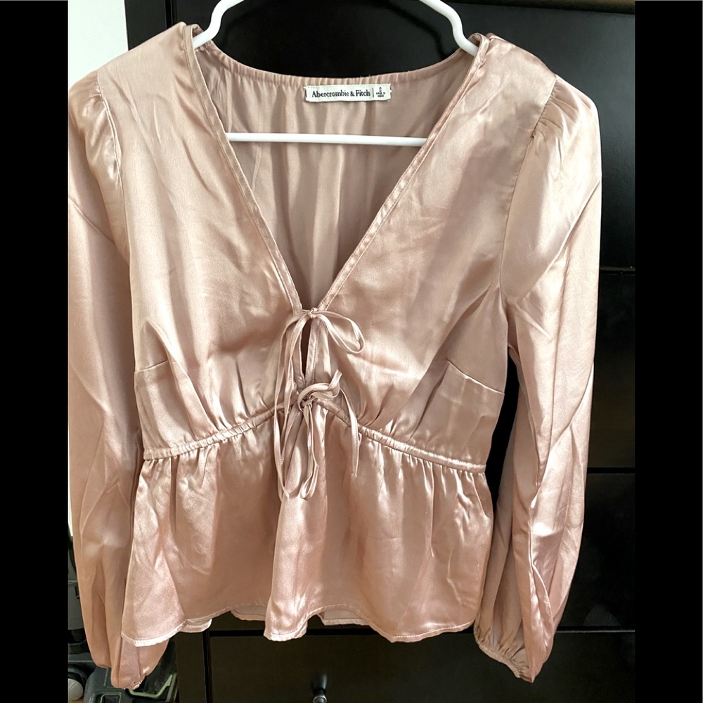 Abercrombie & Fitch Satin Top